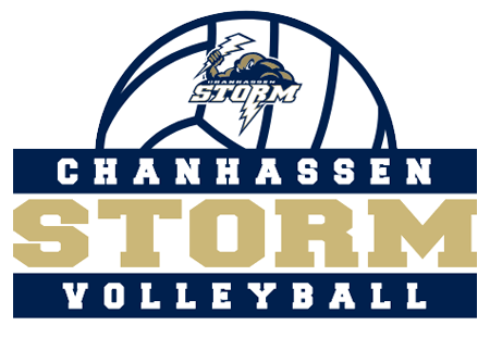 chanhassen storm volleyball color logo